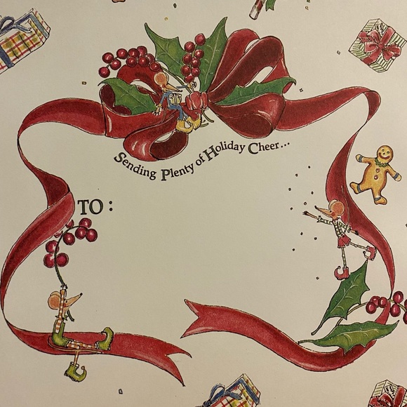 Luxury 25 Oversized Elegant Christmas Holiday Invitations - Picture 3 of 7